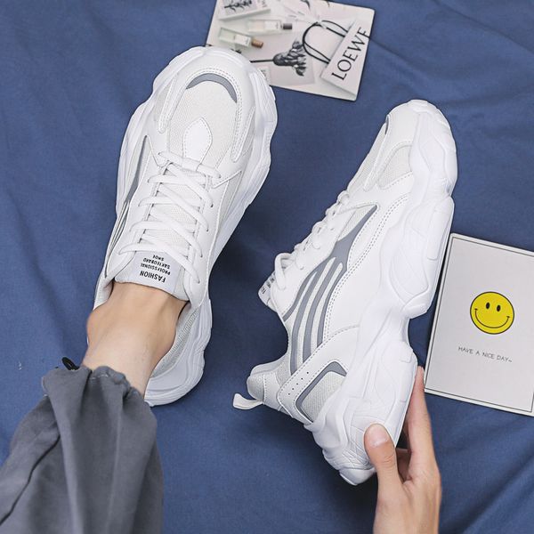 men's 2020 new autumn and winter korean version trend versatile sports leisure lovers increase ins dada fashion shoes, Black
men's 2020 new autumn and winter korean version trend versatile sports leisure lovers increase ins dada fashion shoes, Black