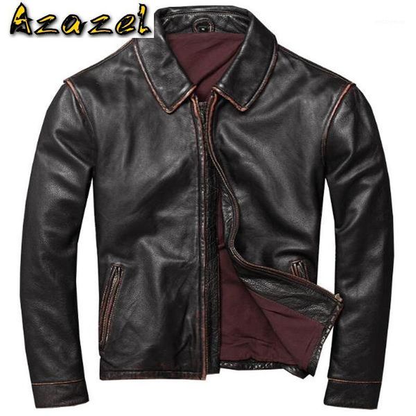 old fashion vintage mens cowhide leather jacket street retro biker mens bomber leather coat 4xl clothes men plus size overcoats1, Black
old fashion vintage mens cowhide leather jacket street retro biker mens bomber leather coat 4xl clothes men plus size overcoats1, Black