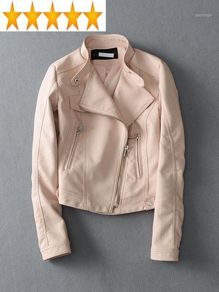 women's coat leather female jacket biker pu jackets for women 2021 spring autumn casacos feminino bzw312 pph4781, Black
women's coat leather female jacket biker pu jackets for women 2021 spring autumn casacos feminino bzw312 pph4781, Black