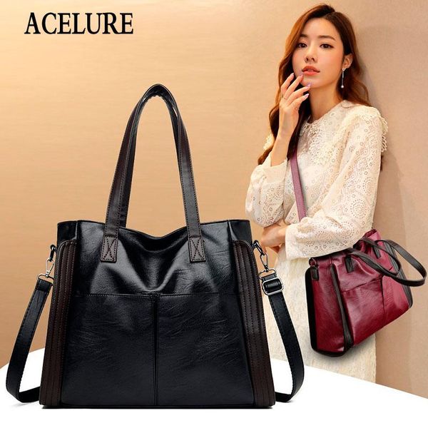 cross body acelure high capacity solid color pu leather women shoulder bags soft fashion large handbags for female ladies shopping tote bag
cross body acelure high capacity solid color pu leather women shoulder bags soft fashion large handbags for female ladies shopping tote bag