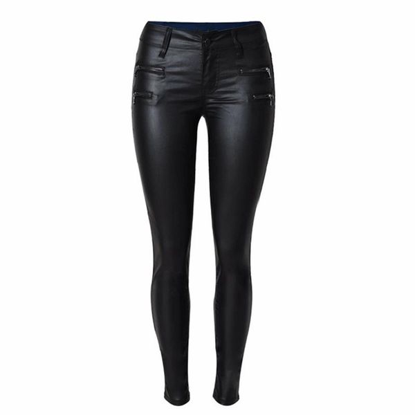 women fashion black leather pants slim fit long pants leggings pencil elastic fabric women's trousers plus size, Black;white
women fashion black leather pants slim fit long pants leggings pencil elastic fabric women's trousers plus size, Black;white