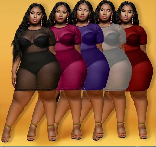 perspective mini dress women o neck short sleeve mesh sheer bodycon dresses club party night see through vestidos plus size, Black
perspective mini dress women o neck short sleeve mesh sheer bodycon dresses club party night see through vestidos plus size, Black