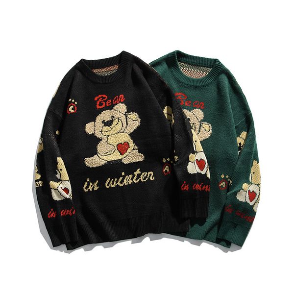 2021 new fall in the cartoon female standard bear pulley sleeve man sweater j2ns, White;black
2021 new fall in the cartoon female standard bear pulley sleeve man sweater j2ns, White;black