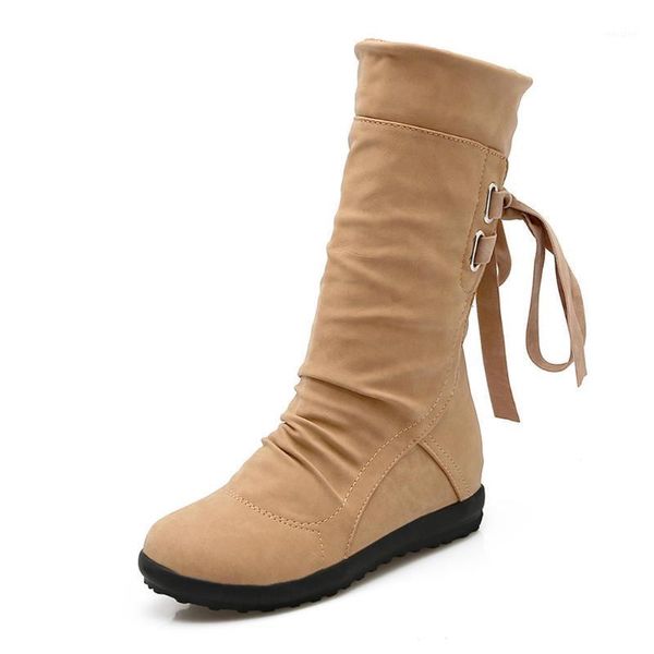 boots bonjomarisa female round toe sewing shoes lace mid calf solid designer women 2021 buckle leisure woman1, Black
boots bonjomarisa female round toe sewing shoes lace mid calf solid designer women 2021 buckle leisure woman1, Black