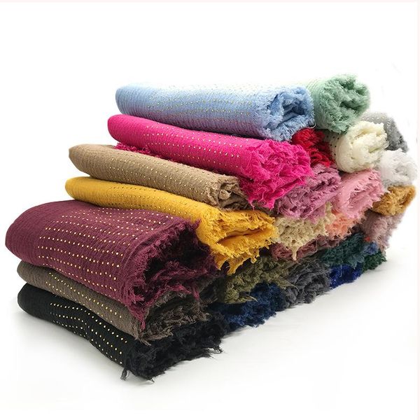 scarves cotton linen women two-head gold diamonds decoration poncho viscose fringe muslim hijabs turban shawl stole head wraps, Blue;gray
scarves cotton linen women two-head gold diamonds decoration poncho viscose fringe muslim hijabs turban shawl stole head wraps, Blue;gray