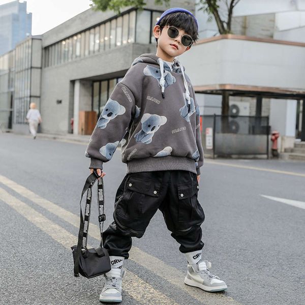 2020 and boys' autumn new plush sweater winter cloth baby's thickened warm base coat wtern sle children's hoodie c4wb 1h95, Black
2020 and boys' autumn new plush sweater winter cloth baby's thickened warm base coat wtern sle children's hoodie c4wb 1h95, Black