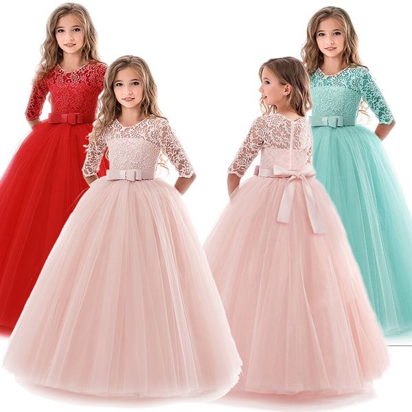 summer girl lace dress long tulle teen girl party dress elegant children clothing kids dresses for girls princess wedding gown t200624, Red;yellow
summer girl lace dress long tulle teen girl party dress elegant children clothing kids dresses for girls princess wedding gown t200624, Red;yellow