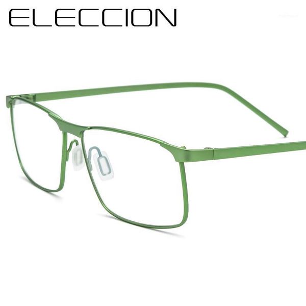 fashion sunglasses frames eleccion titanium frame glasses for men myopia optical prescription eyeglasses male full rim eyewear 58 - 14 1351, Black 
fashion sunglasses frames eleccion titanium frame glasses for men myopia optical prescription eyeglasses male full rim eyewear 58 - 14 1351, Black
