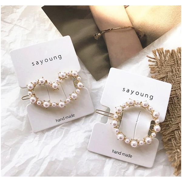 fashion sweet pearl hair clip women's girls geometric pearl hair clips barrette slide grips hairpins jewelry lady barrette stick wmtqwr
fashion sweet pearl hair clip women's girls geometric pearl hair clips barrette slide grips hairpins jewelry lady barrette stick wmtqwr