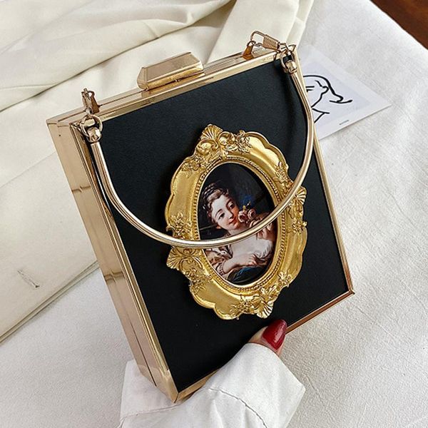 fashion oil painting box women shoulder bag character p frame handbag personality chain crossbody messenger bags lady purse
fashion oil painting box women shoulder bag character p frame handbag personality chain crossbody messenger bags lady purse