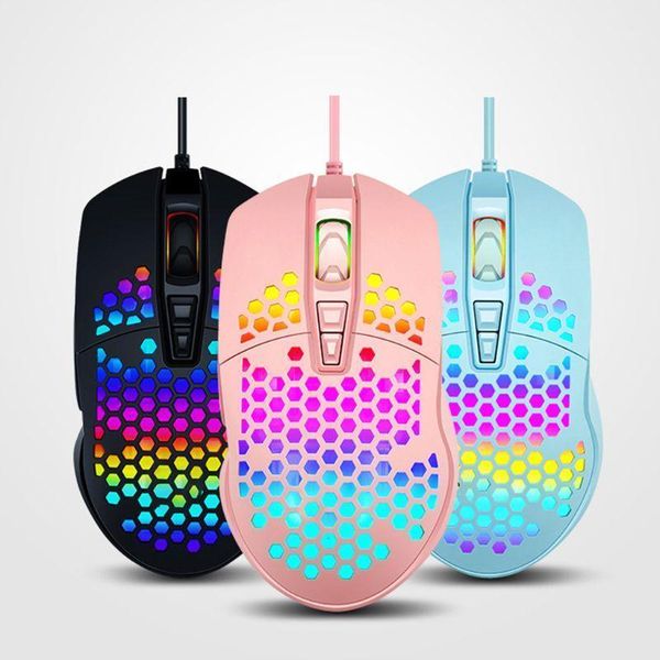mice lightweight wired gaming mouse hollow honeycomb pattern game with rgb colorful light effect for lovers1
mice lightweight wired gaming mouse hollow honeycomb pattern game with rgb colorful light effect for lovers1