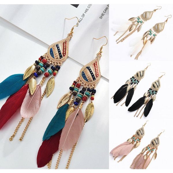 урожай женские богемные серьги длинные кисточки бахрома boho houndly серьги ювелирные изделия длинные кисточки крюк падение свисающих серьги, Black;white
урожай женские богемные серьги длинные кисточки бахрома boho houndly серьги ювелирные изделия длинные кисточки крюк падение свисающих серьги, Black;white