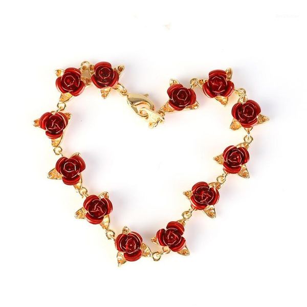 party favor red rose bracelet flowers wrist chain charm valentine's day gift for women wedding bridesmaid gifts1
party favor red rose bracelet flowers wrist chain charm valentine's day gift for women wedding bridesmaid gifts1