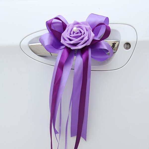 new 5 pcs wedding car decorated door handle colorful pearl silk flowers rear view mirror ribbon cute bowknot simulation rose
new 5 pcs wedding car decorated door handle colorful pearl silk flowers rear view mirror ribbon cute bowknot simulation rose