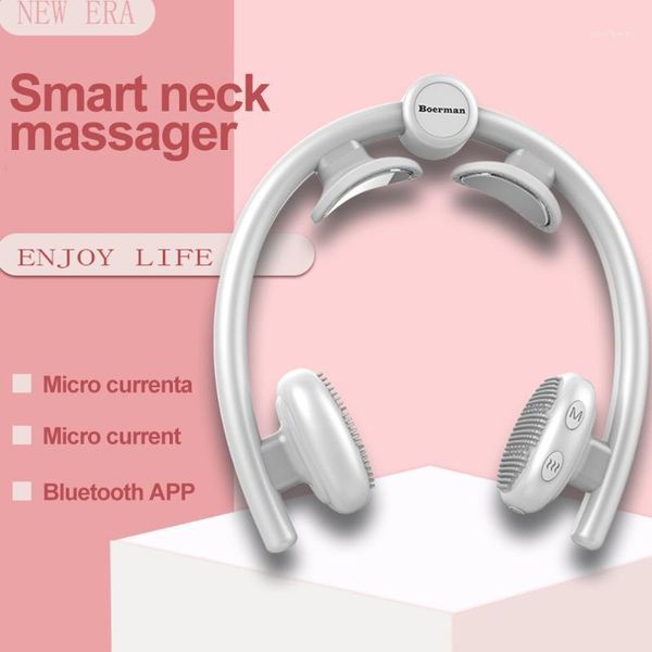 electric neck massager tens pulse 4 heads 6 mode bluetooth app control pain relief neck massage physiotherapy instrument1
electric neck massager tens pulse 4 heads 6 mode bluetooth app control pain relief neck massage physiotherapy instrument1