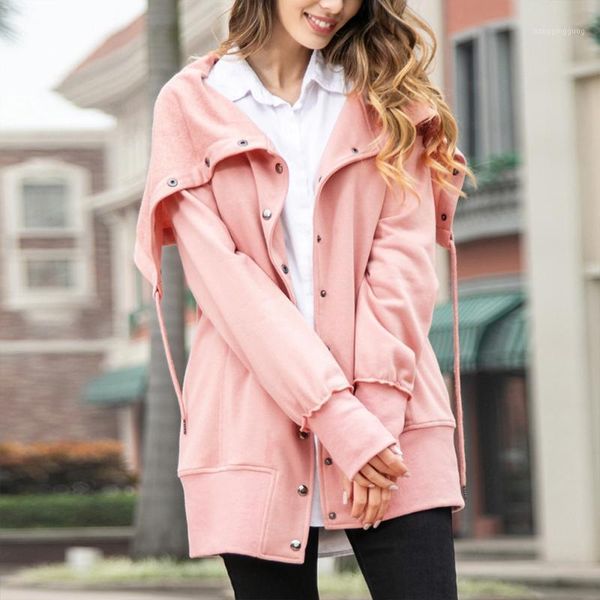 women autumn hooded cardigan jacket sweatshirt invierno mujer casual pockets solid jacket coats outwear jaqueta feminina plus1, Black;brown
women autumn hooded cardigan jacket sweatshirt invierno mujer casual pockets solid jacket coats outwear jaqueta feminina plus1, Black;brown