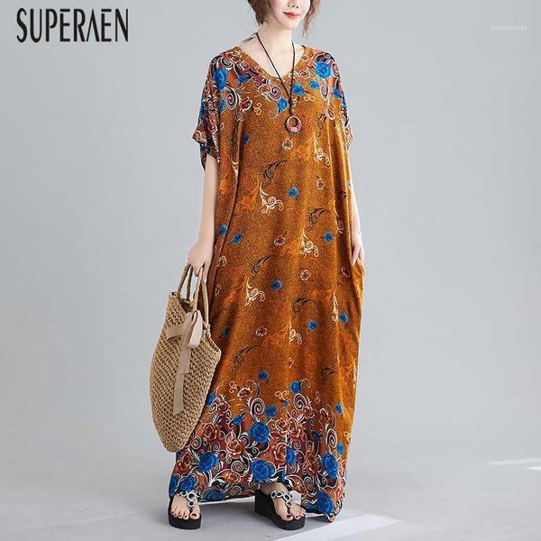 casual dresses superaen 2021 summer bohemian long dress women fashion ladies short sleeve round collar clothing1, Black;gray
casual dresses superaen 2021 summer bohemian long dress women fashion ladies short sleeve round collar clothing1, Black;gray