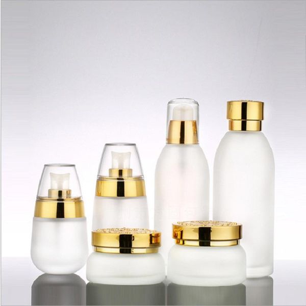 storage bottles & jars cosmetic container refillable bottle frosted glass essence lotion bright silver gold cap 30g 50g 30ml 50ml 100ml 120m
storage bottles & jars cosmetic container refillable bottle frosted glass essence lotion bright silver gold cap 30g 50g 30ml 50ml 100ml 120m