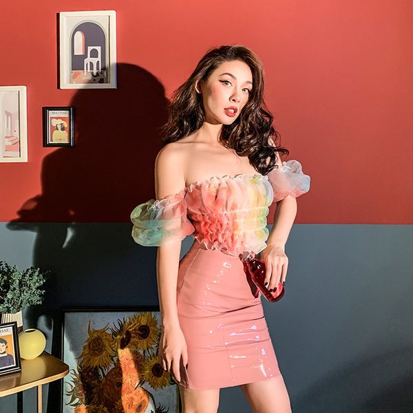 2021 new special project for the arc ms organza blow gradient long high street transparent elastic women blusa ybgu, White
2021 new special project for the arc ms organza blow gradient long high street transparent elastic women blusa ybgu, White
