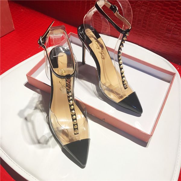 sending the fashion women black bombs spikes patent leather t-straps with straps of high ankle heels 8 cm geq8
sending the fashion women black bombs spikes patent leather t-straps with straps of high ankle heels 8 cm geq8