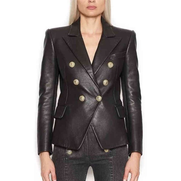 women's suits & blazers high street est baroque fashion designer jacket lion metal buttons faux leather outer coat qmv9, White;black
women's suits & blazers high street est baroque fashion designer jacket lion metal buttons faux leather outer coat qmv9, White;black