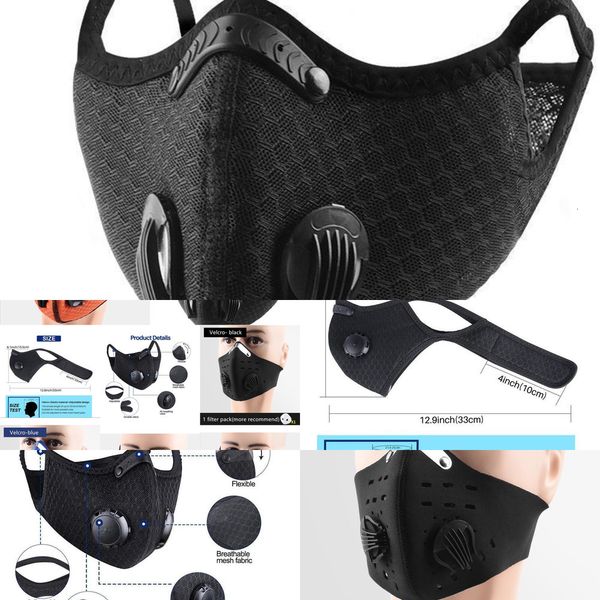 face pm2.5 with cycling filter black protective anti-pollution dust sports running training road bike reusable masks 10
face pm2.5 with cycling filter black protective anti-pollution dust sports running training road bike reusable masks 10