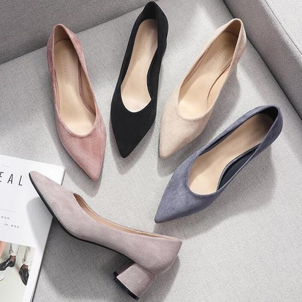 new shoes woman 2020 spring slip on square high heels faux suede leather pointed toe shallow solid black office lady career shoe1
new shoes woman 2020 spring slip on square high heels faux suede leather pointed toe shallow solid black office lady career shoe1