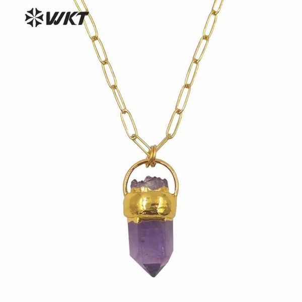 chokers wt-n1254 gorgeous unique big hexagon cube point amethyst necklace 18k real gold plated druzy stone with chain, Golden;silver
chokers wt-n1254 gorgeous unique big hexagon cube point amethyst necklace 18k real gold plated druzy stone with chain, Golden;silver