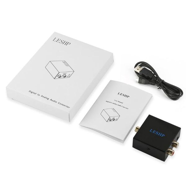 leshp simple to operation audio converter digital to analog audio converter adapter usb cable charging
leshp simple to operation audio converter digital to analog audio converter adapter usb cable charging