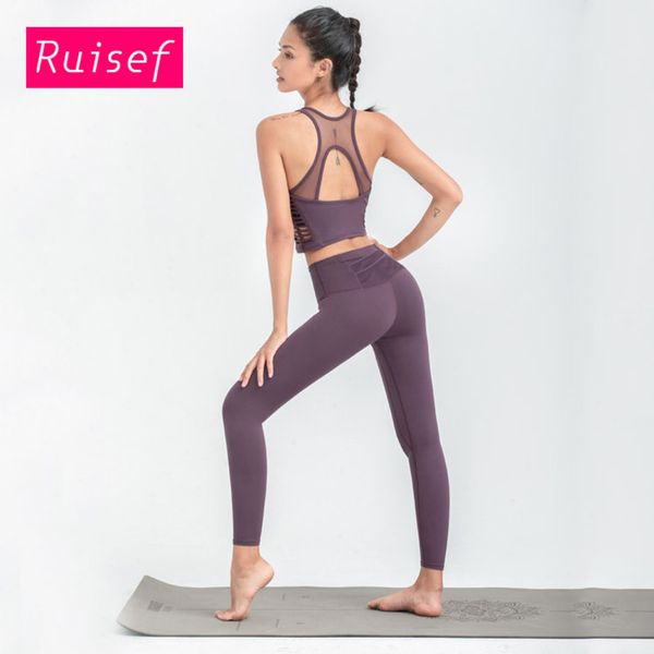 new hollow vest running bra back yoga pants quick drying fitness suit for fall / winter 2020, Gray
new hollow vest running bra back yoga pants quick drying fitness suit for fall / winter 2020, Gray