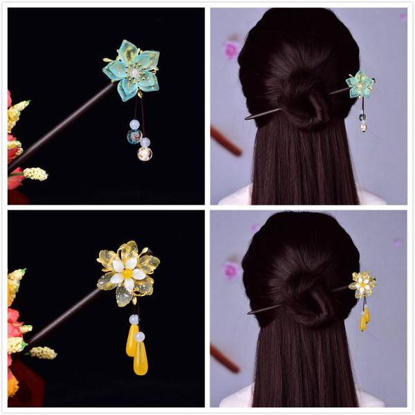 hair clips & barrettes trend coloured glaze flower retro stick classical comfortable wooden fork the dynasty hanfu jewelry, Golden;silver
hair clips & barrettes trend coloured glaze flower retro stick classical comfortable wooden fork the dynasty hanfu jewelry, Golden;silver
