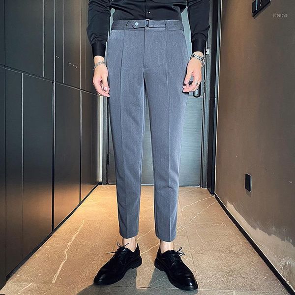 men dress pants formal business pants for men solid color office social casual slim fit trousers streetwear pantalones hombre1, White;black
men dress pants formal business pants for men solid color office social casual slim fit trousers streetwear pantalones hombre1, White;black