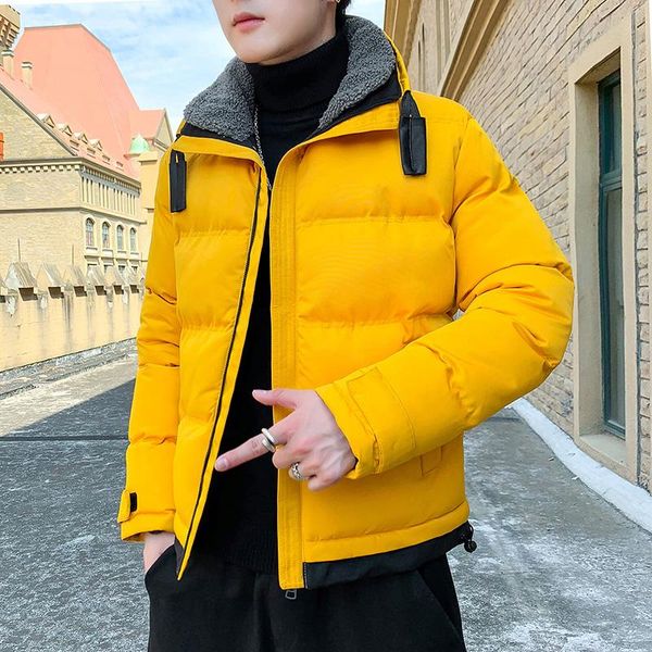 men's down & parkas mens cotton padded jacket men 2021 winter collar warm soft shell windbreaker slim fit solid fashions for, Black
men's down & parkas mens cotton padded jacket men 2021 winter collar warm soft shell windbreaker slim fit solid fashions for, Black