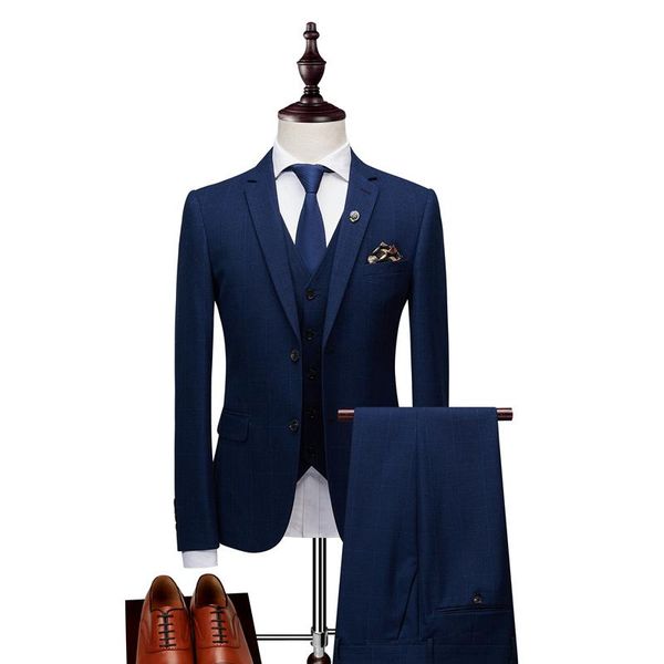 brand men suit 2021 new arrival men suit 3 pieces classic plaid suits business wedding suits slim fit tuexdo party dress, White;black
brand men suit 2021 new arrival men suit 3 pieces classic plaid suits business wedding suits slim fit tuexdo party dress, White;black