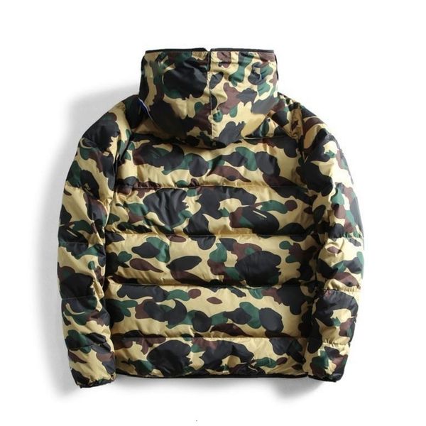 men's down coat winter fashion camouflage print 3 stripe warm et trend letter leaf printing mens ets men outerwear coats size s-2xl, Black
men's down coat winter fashion camouflage print 3 stripe warm et trend letter leaf printing mens ets men outerwear coats size s-2xl, Black