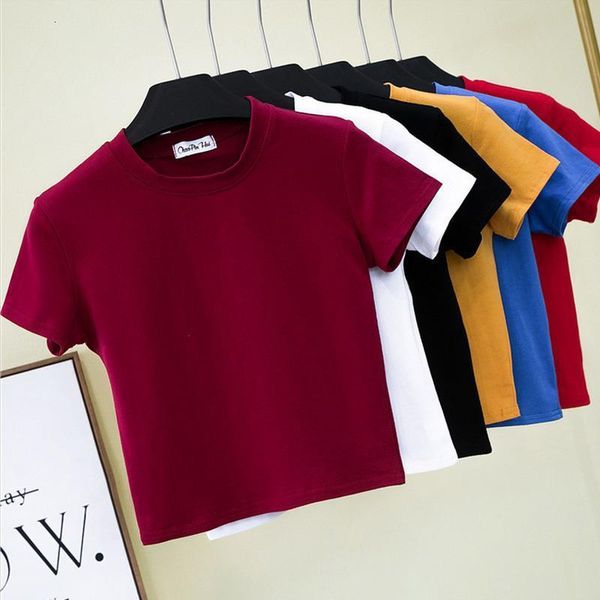 sell o-neck crop ladies short sleeve t shirt tee shein t-shirt basic stretch t-shirts women harajuku, White
sell o-neck crop ladies short sleeve t shirt tee shein t-shirt basic stretch t-shirts women harajuku, White