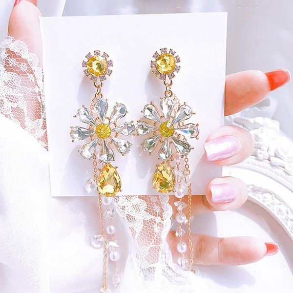 Korean Elegant Dangle Drop Earrings Fine Jewelry Accessories For Women Students Party Pendientes Jewelry Daily, Silver
Korean Elegant Dangle Drop Earrings Fine Jewelry Accessories For Women Students Party Pendientes Jewelry Daily, Silver