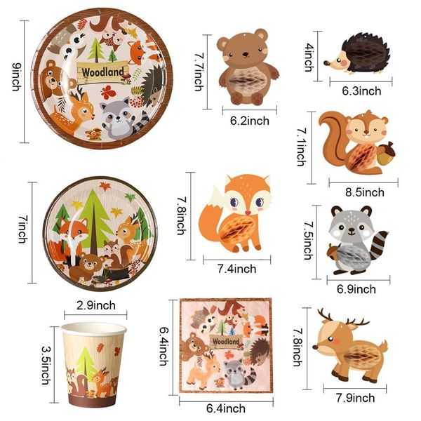 fengreise woodland tableware dungle safari день рождения оформление wild one 1-й bithday party party saceates лесные животные бумажные плиты
fengreise woodland tableware dungle safari день рождения оформление wild one 1-й bithday party party saceates лесные животные бумажные плиты