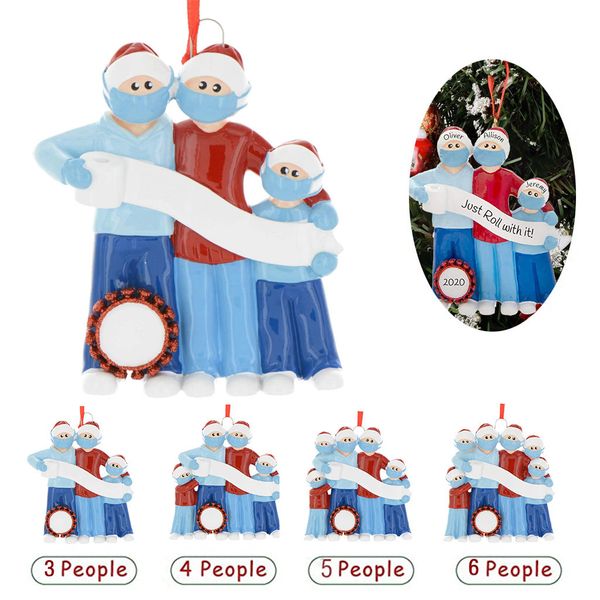 3/4/5/6 people personalized survived family ornament 2020 holiday decorations festive party supplies christmas pendent q1112
3/4/5/6 people personalized survived family ornament 2020 holiday decorations festive party supplies christmas pendent q1112
