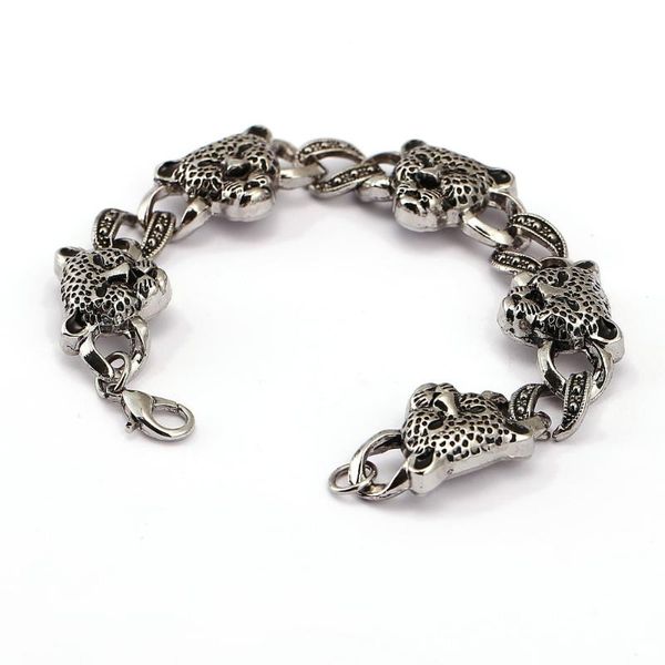 charm bracelets fashion punk leopard metal bracelet for man & bangles charms christmas gift mb10144, Golden;silver
charm bracelets fashion punk leopard metal bracelet for man & bangles charms christmas gift mb10144, Golden;silver