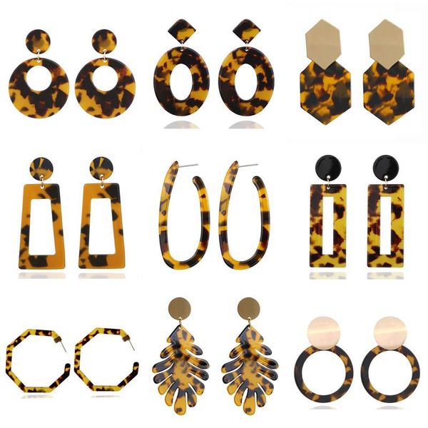 dangle & chandelier letapi bohemia acrylic resin drop earrings for women leopard print round boho fashion female jewelry, Silver
dangle & chandelier letapi bohemia acrylic resin drop earrings for women leopard print round boho fashion female jewelry, Silver