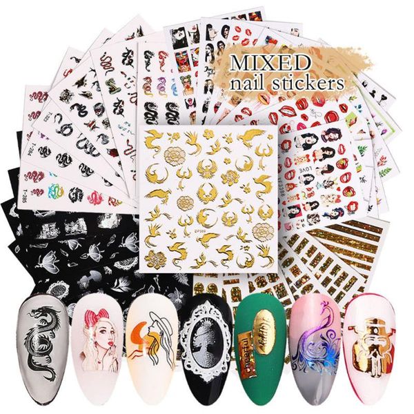 6pcs/set colorful 3d nail art sticker flower leaf animals mixed patterns diy nail art decor gel polish sticker manicure foils, Black
6pcs/set colorful 3d nail art sticker flower leaf animals mixed patterns diy nail art decor gel polish sticker manicure foils, Black