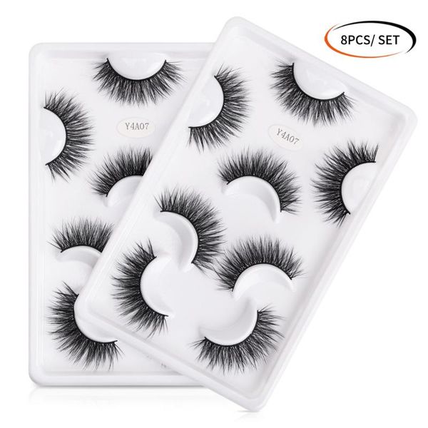 false eyelashes 4/8 pairs soft fake thick natural long 3d lashes volume makeup lash extension beauty
false eyelashes 4/8 pairs soft fake thick natural long 3d lashes volume makeup lash extension beauty