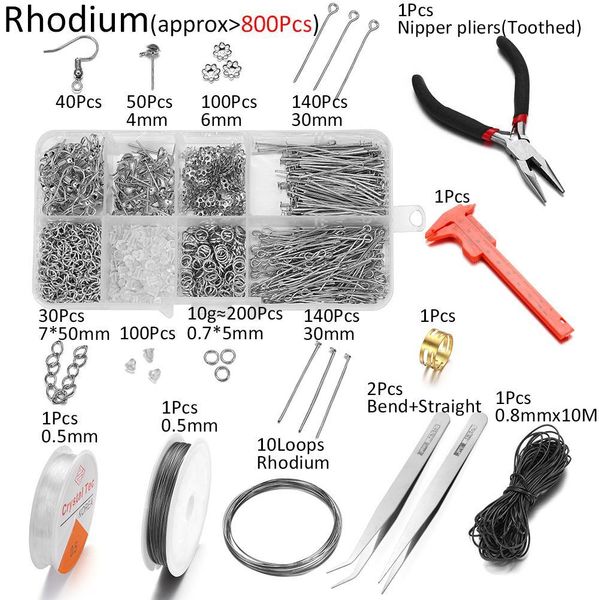 700pcs jump rings earring hooks flat headpins thread chains memory beading steel wire for diy jewelry making sets supplies kits h wmttbp, Silver
700pcs jump rings earring hooks flat headpins thread chains memory beading steel wire for diy jewelry making sets supplies kits h wmttbp, Silver