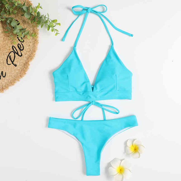 Sexy Thong Bikinis Women Triangle Bathing Suit Padded Swimsuit Solid Brazilian Swimwear Female Two Piece Summer Beachwear, White;black
Sexy Thong Bikinis Women Triangle Bathing Suit Padded Swimsuit Solid Brazilian Swimwear Female Two Piece Summer Beachwear, White;black