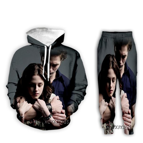 new men/womens the twilight funny 3d print fashion tracksuits crewneck hip hop sweatshirt and pants 2 pcs set hoodies l18, Gray
new men/womens the twilight funny 3d print fashion tracksuits crewneck hip hop sweatshirt and pants 2 pcs set hoodies l18, Gray