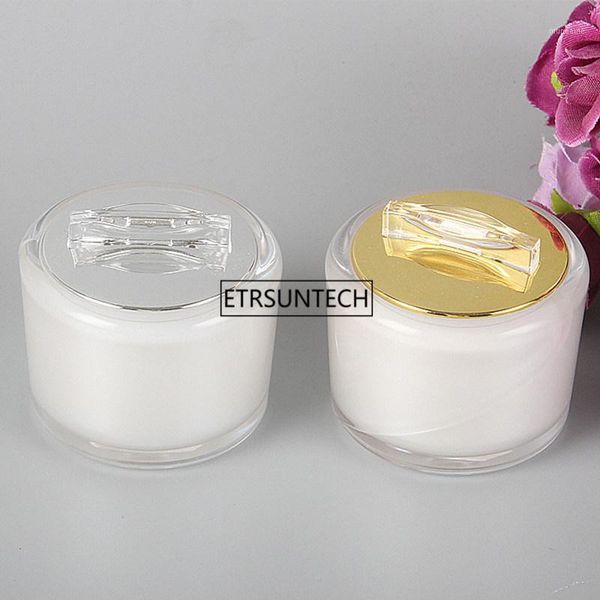 storage bottles & jars 100pcs 5g 10g acrylic white cream jar, empty cosmetic packing container sample tins f36121
storage bottles & jars 100pcs 5g 10g acrylic white cream jar, empty cosmetic packing container sample tins f36121