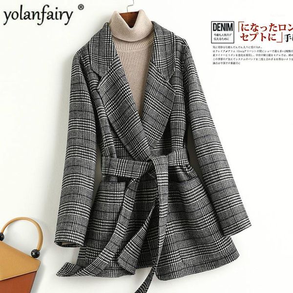 100% wool coat female plaid jacket vintage coat korean spring fall clothes for women elegant 2020 manteau femme kqn30168 kj48001, Black
100% wool coat female plaid jacket vintage coat korean spring fall clothes for women elegant 2020 manteau femme kqn30168 kj48001, Black