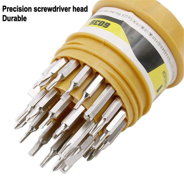 многофункциональная прецизионная отвертка набор 31 шт. винт биты ремонт комбинированного инструмента 35fp многофункциональная точность досту
многофункциональная прецизионная отвертка набор 31 шт. винт биты ремонт комбинированного инструмента 35fp многофункциональная точность досту