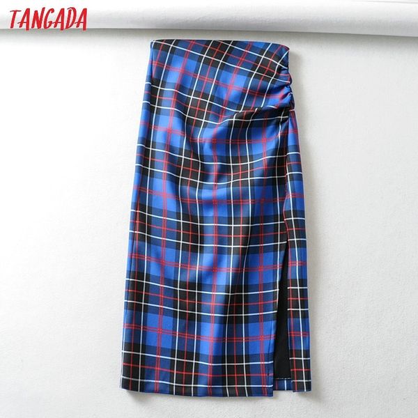tangada fashion women vintage plaid pattern skirt pleated elegant zipper ladies skirt mujer retro mid calf skirts 6a122 y200326, Black
tangada fashion women vintage plaid pattern skirt pleated elegant zipper ladies skirt mujer retro mid calf skirts 6a122 y200326, Black